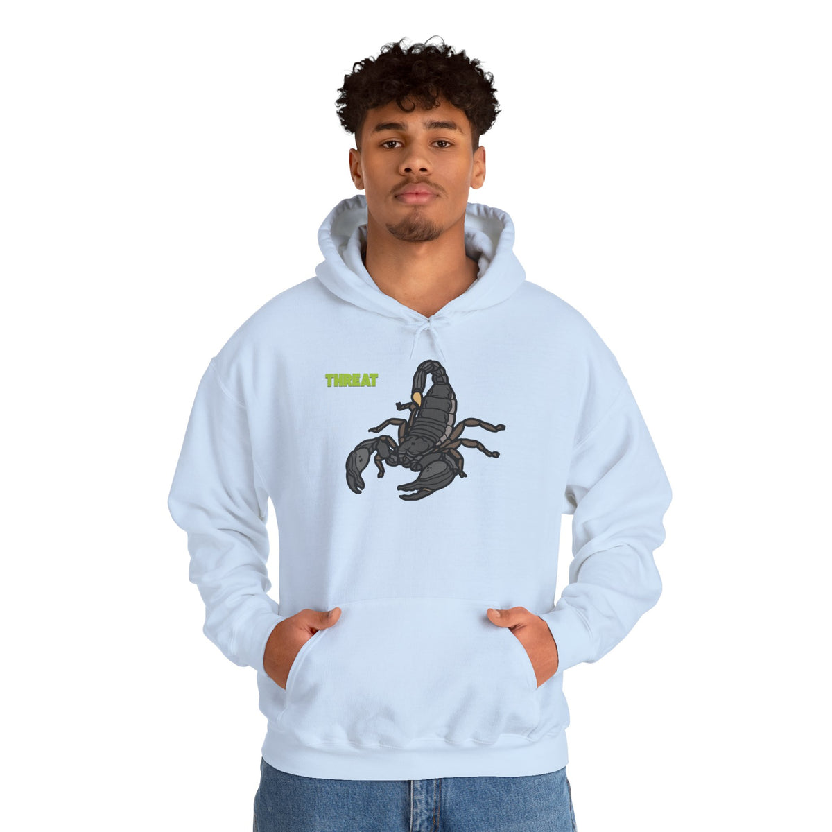 THREAT Scorpion Hoodie Premium Design SKIALFA Unisex
