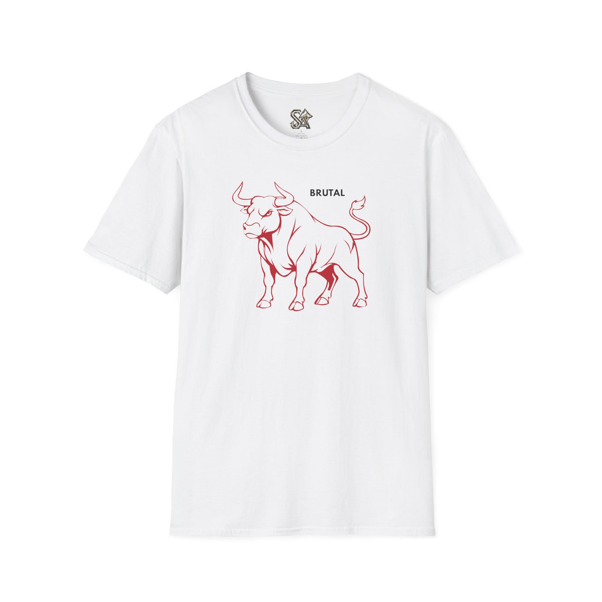 BRUTAL Bull T-Shirt Premium Design SKIALFA Unisex