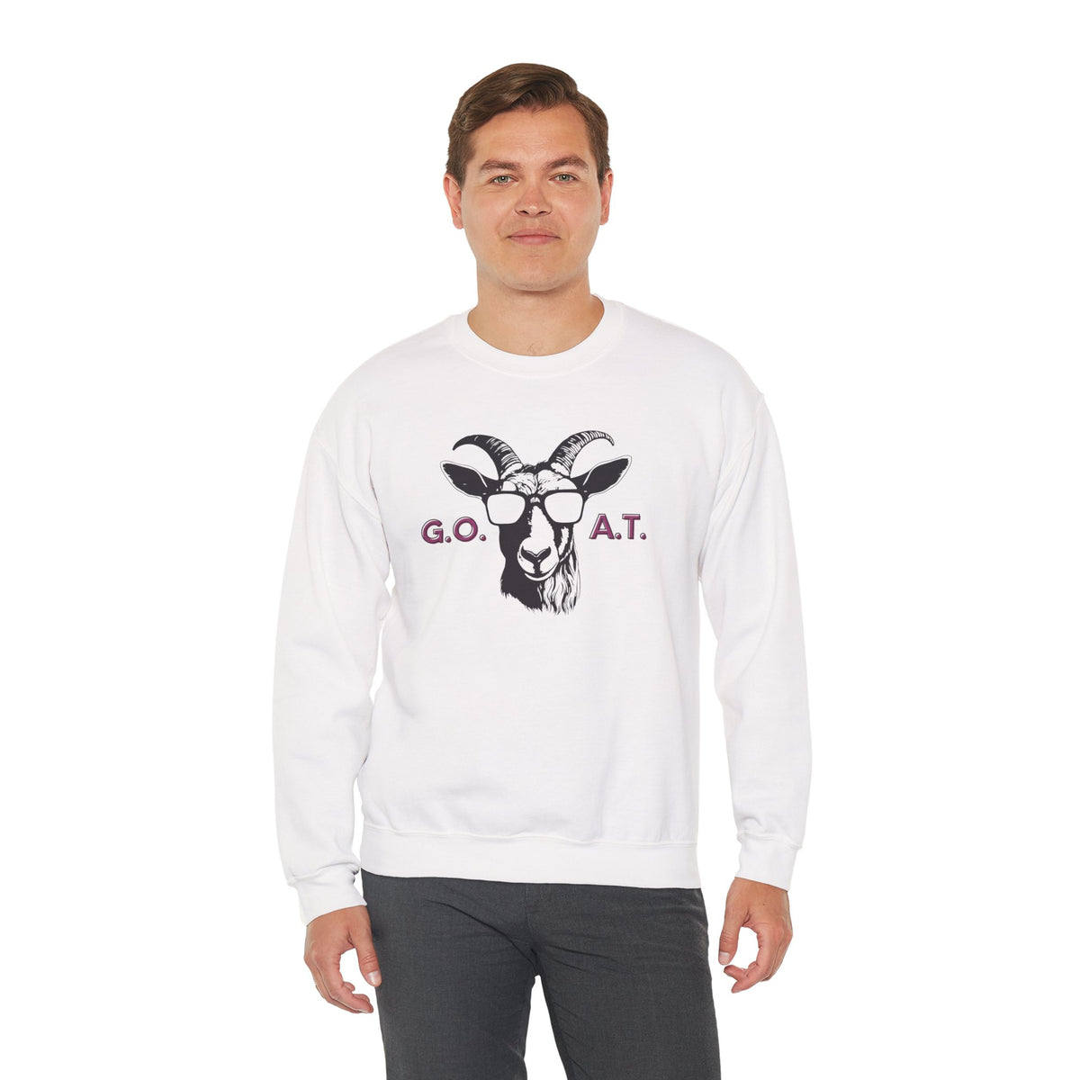 G.O.A.T. Goat Sweatshirt Premium Design SKIALFA Unisex