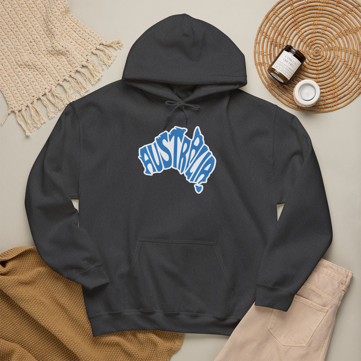 AUSTRALIA Hoodies Premium Design SKIALFA Unisex