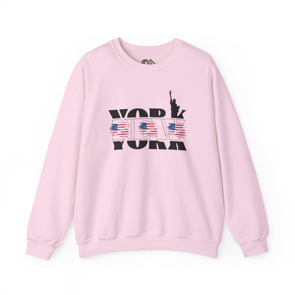 New York American Flag Sweatshirt Premium Design SKIALFA Unisex