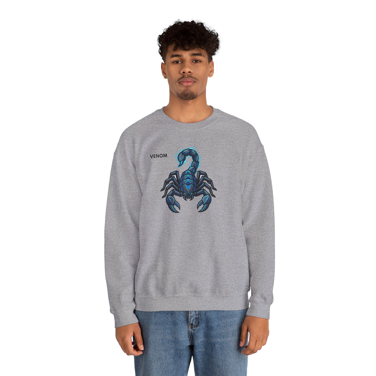 VENOM Scorpion Sweatshirt Premium Design SKIALFA Unisex