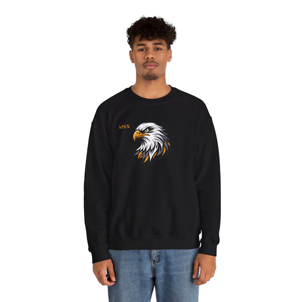 APEX Eagle Sweatshirt Premium Design SKIALFA Unisex
