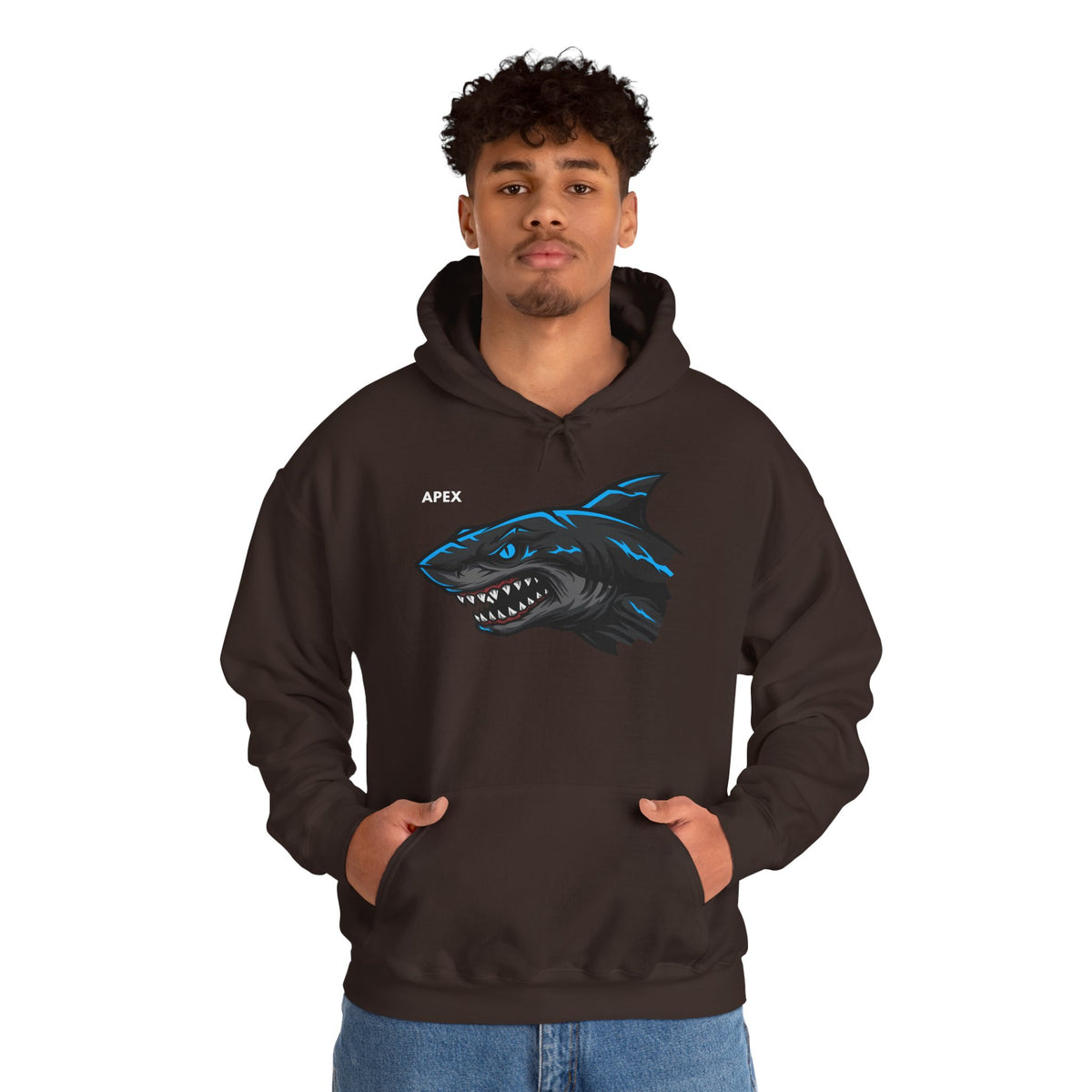 APEX Shark Hoodie Premium Design SKIALFA Unisex