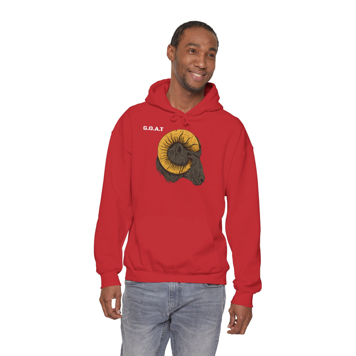 GOAT Head Goat Hoodie Premium Design SKIALFA Unisex