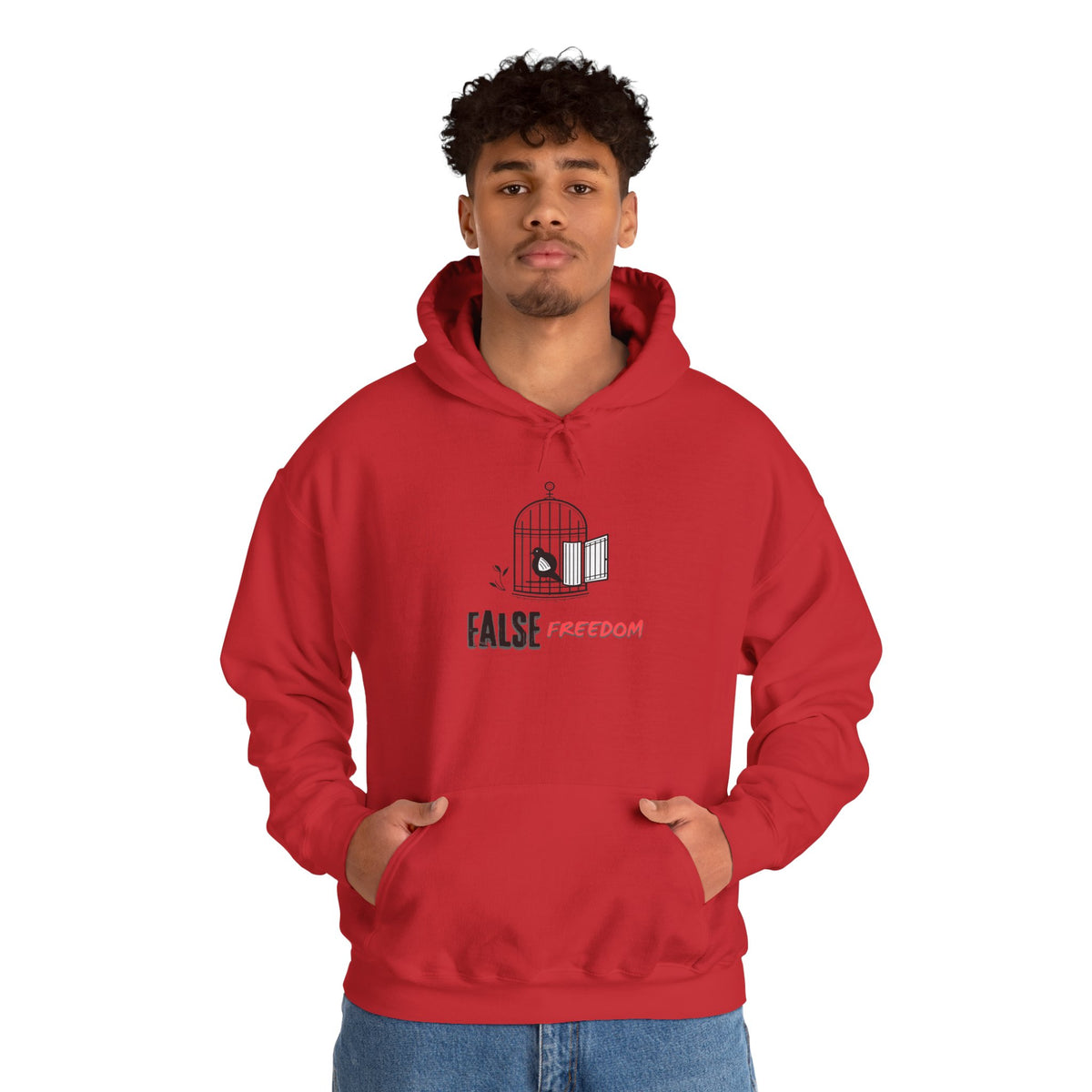 FALSE FREEDOM Hoodie Premium Design SKIALFA Unisex