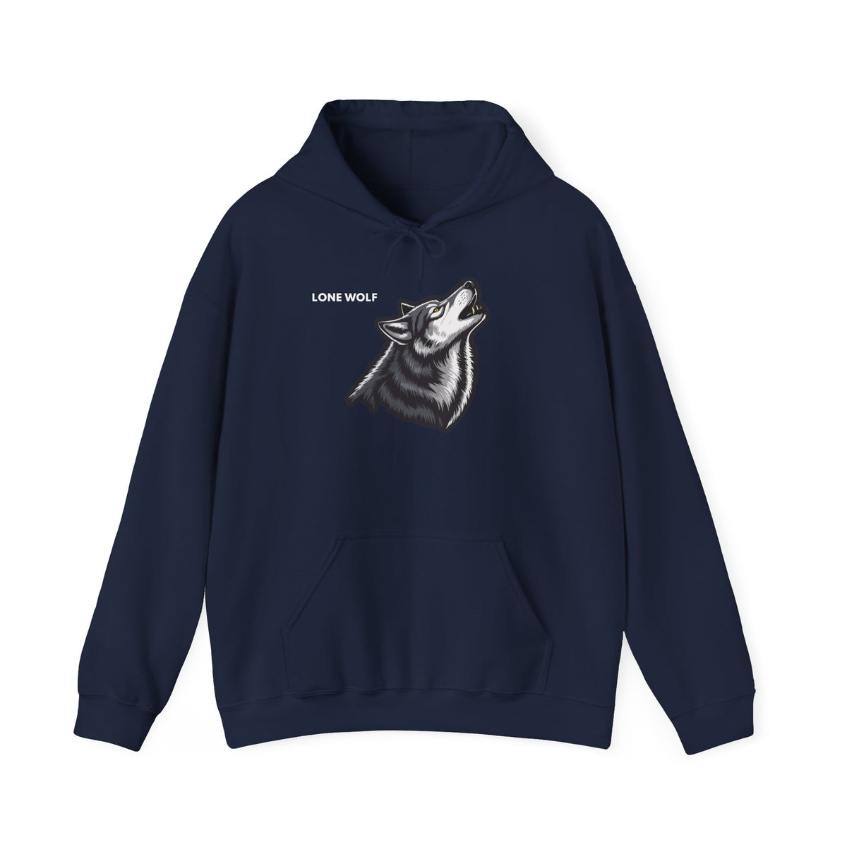 LONE WOLF Hoodie Premium Design SKIALFA Unisex