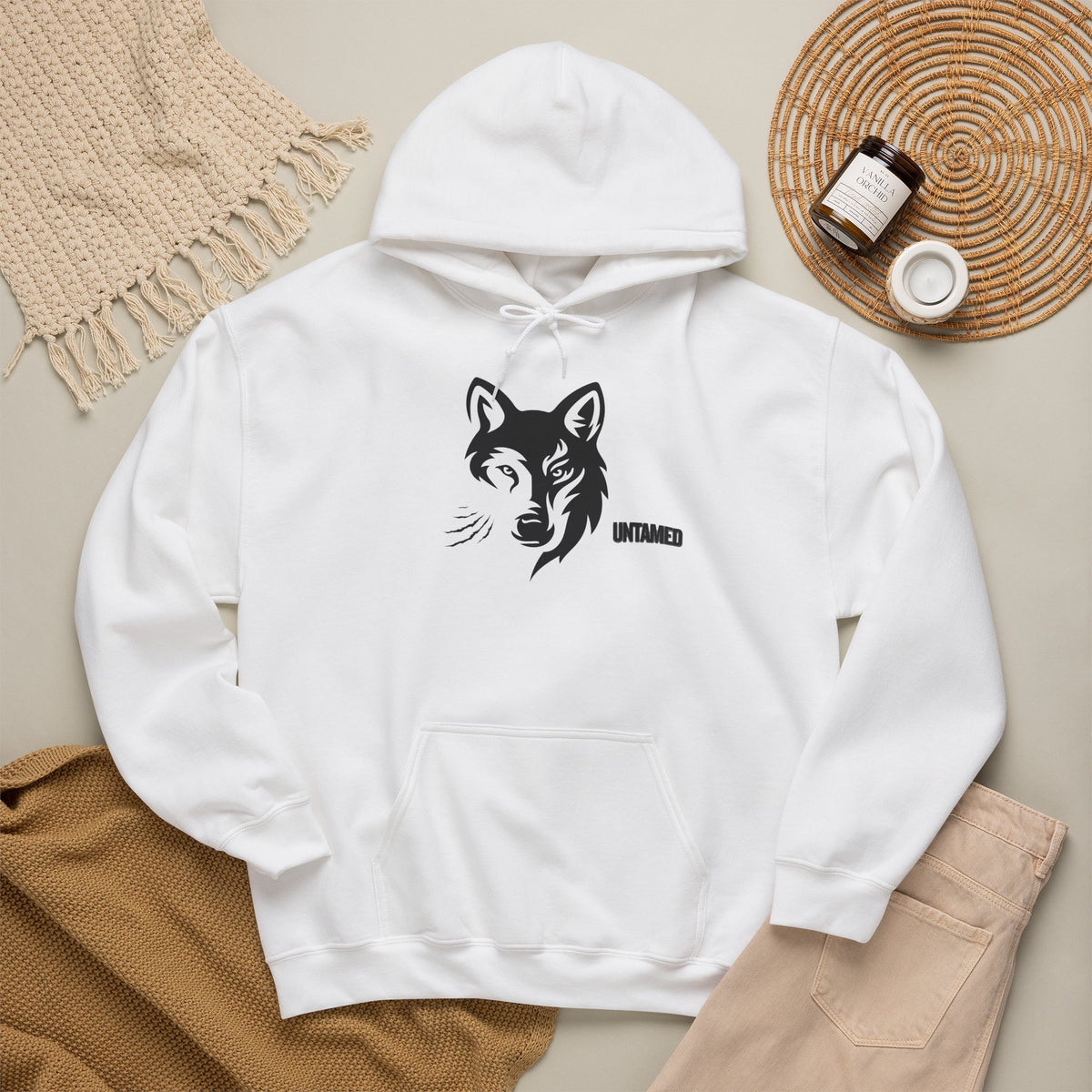 UNTAMED Hoodie Premium Design SKIALFA Unisex