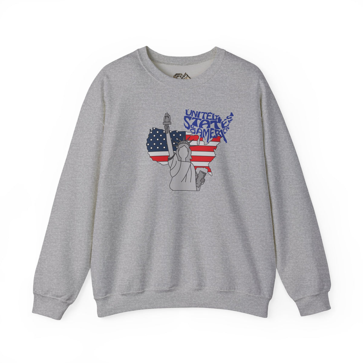 United States of America Sweatshirt Premium Design SKIALFA Unisex