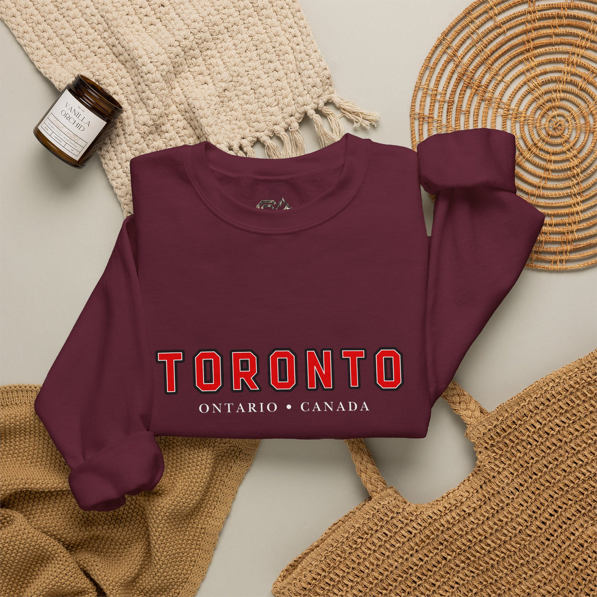 Toronto Canada Sweatshirt Premium Design SKIALFA Unisex