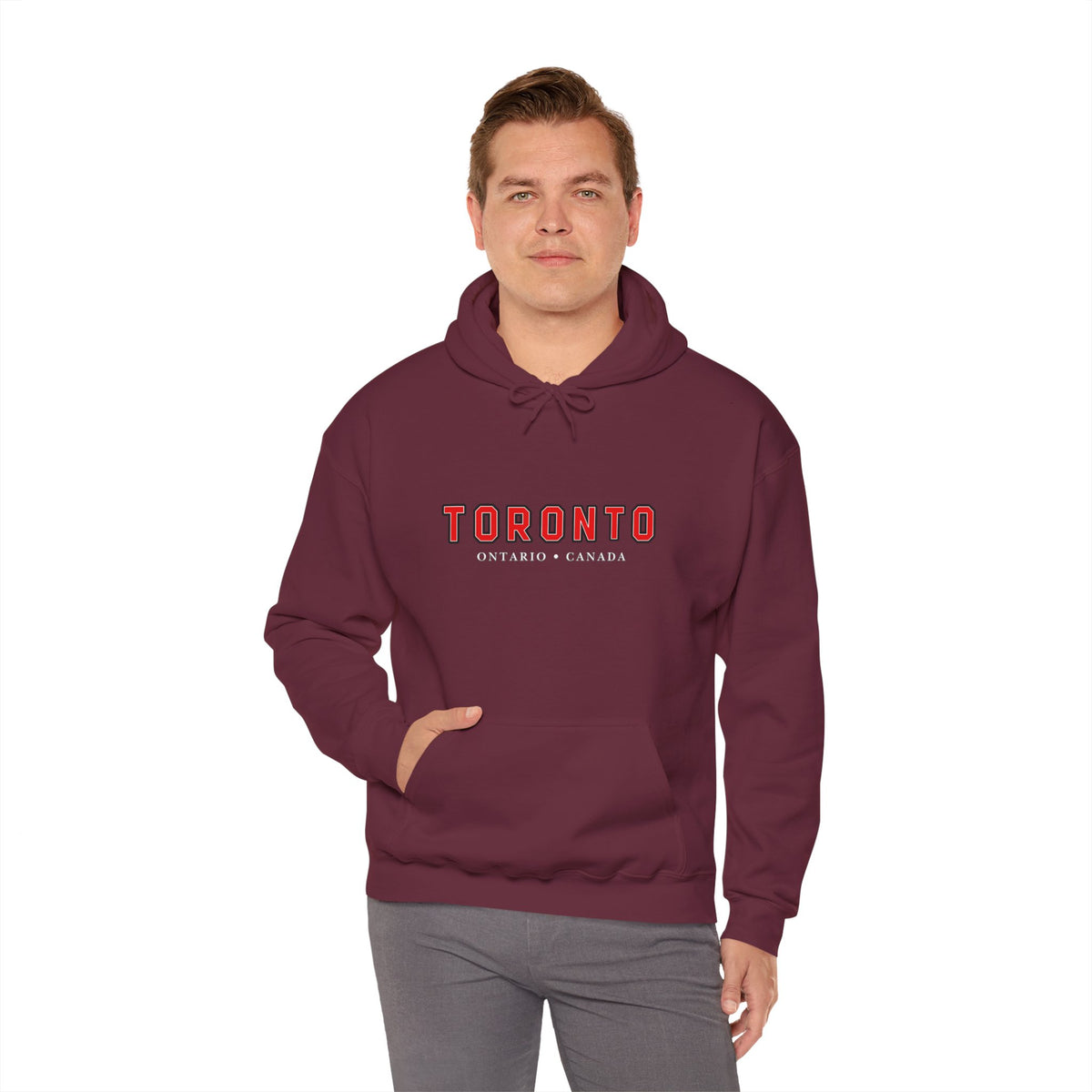 TORONTO ONTARIO Hoodie Premium Design SKIALFA Unisex