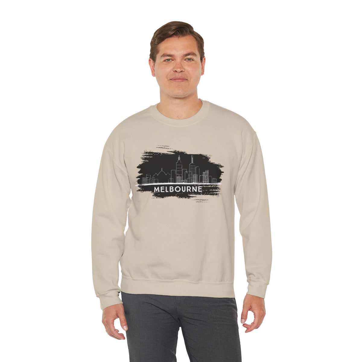 Melbourne Sweatshirt Premium Design SKIALFA Unisex