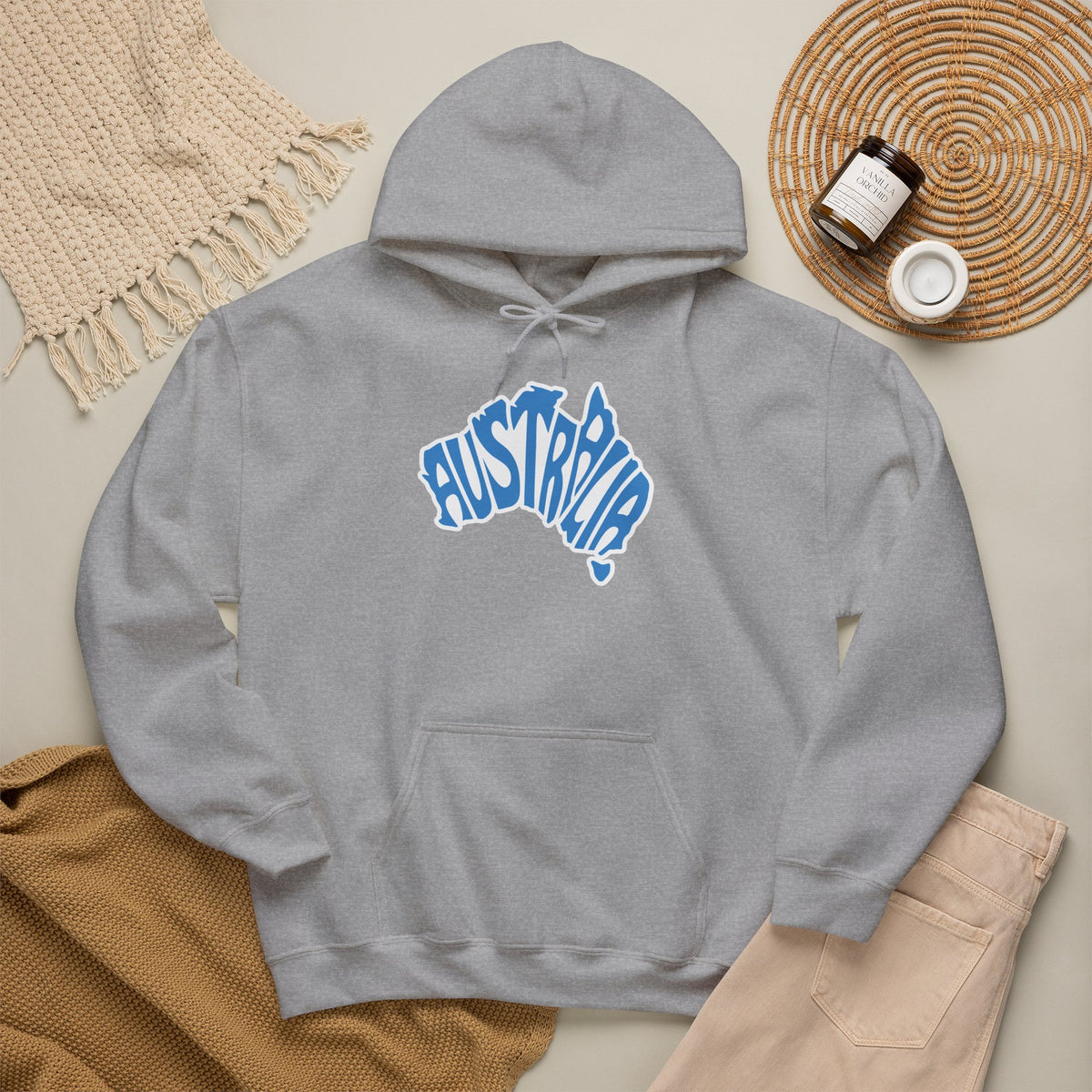 AUSTRALIA Hoodies Premium Design SKIALFA Unisex