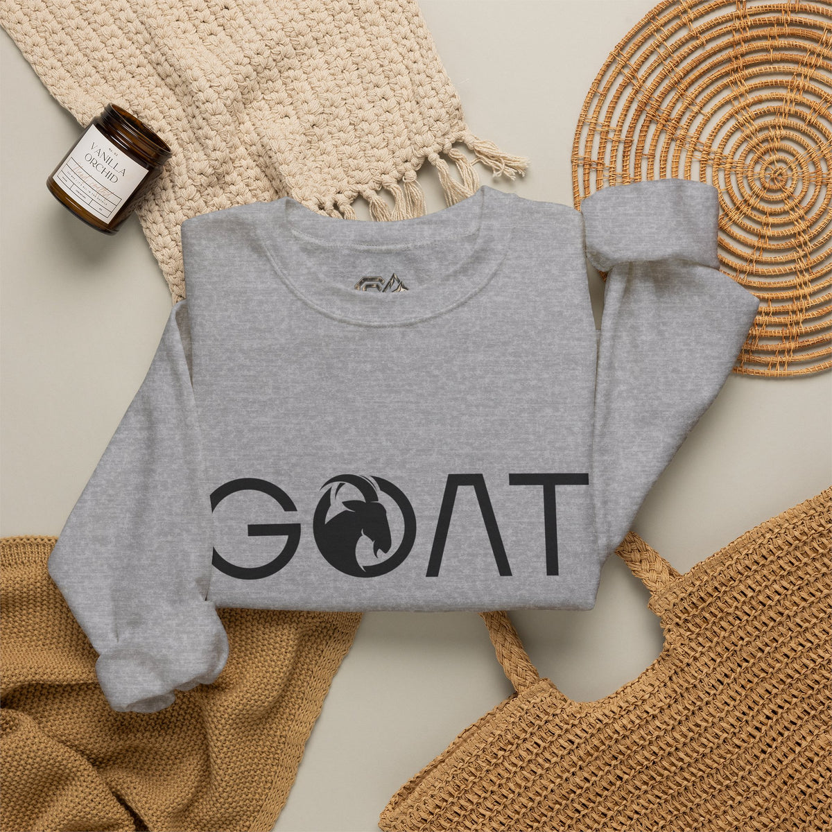GOAT Sweatshirt Premium Design SKIALFA Unisex
