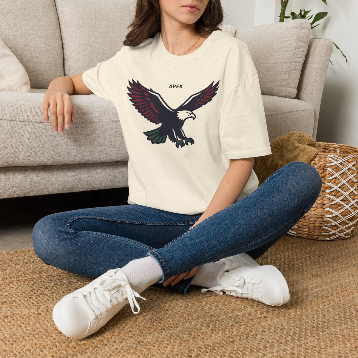 APEX Eagle T-Shirt Premium Design SKIALFA Unisex