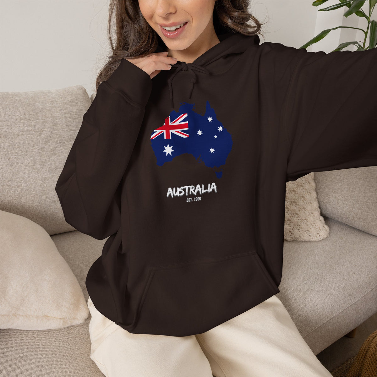 AUSTRALIA Hoodie Premium Design SKIALFA Unisex