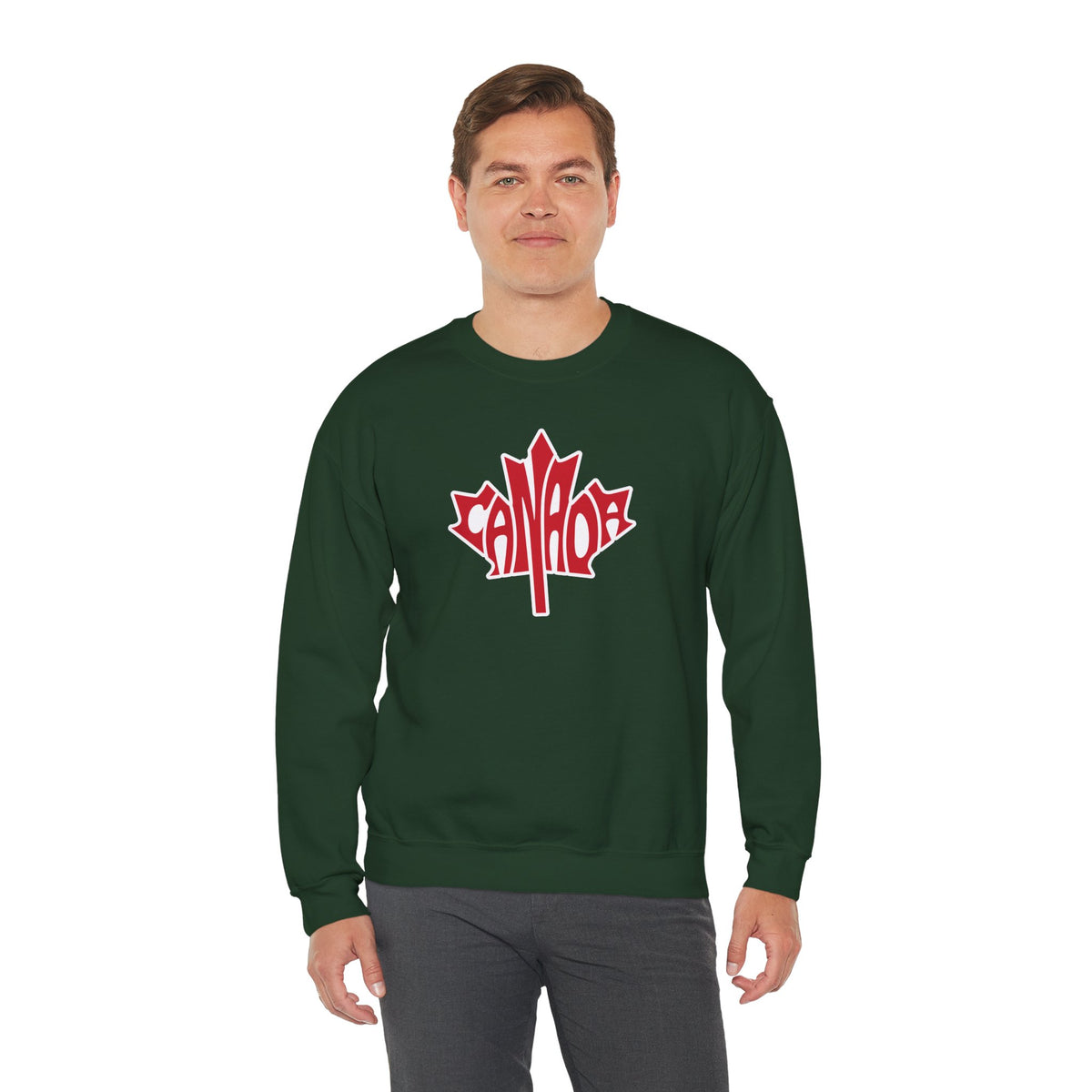 CANADA Leaf Sweatshirt Premium Design SKIALFA Unisex