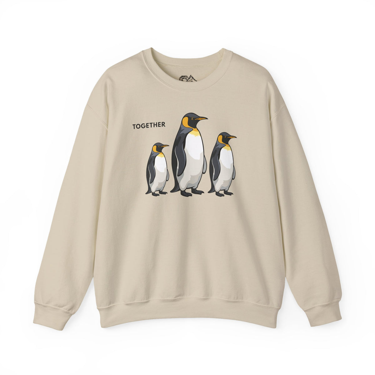 TOGETHER Penguin Sweatshirt Premium Design SKIALFA Unisex