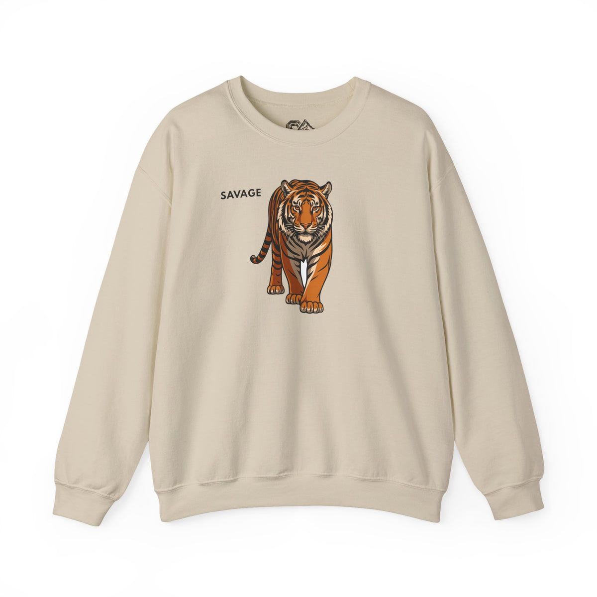 SAVAGE Tiger Sweatshirt Premium Design SKIALFA Unisex