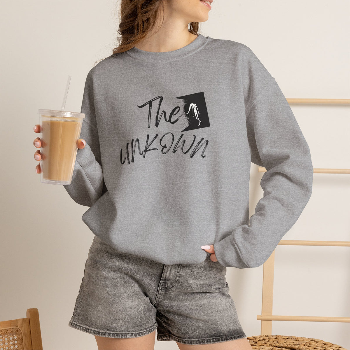 THE UNKOWN Sweatshirt Premium Design SKIALFA Unisex