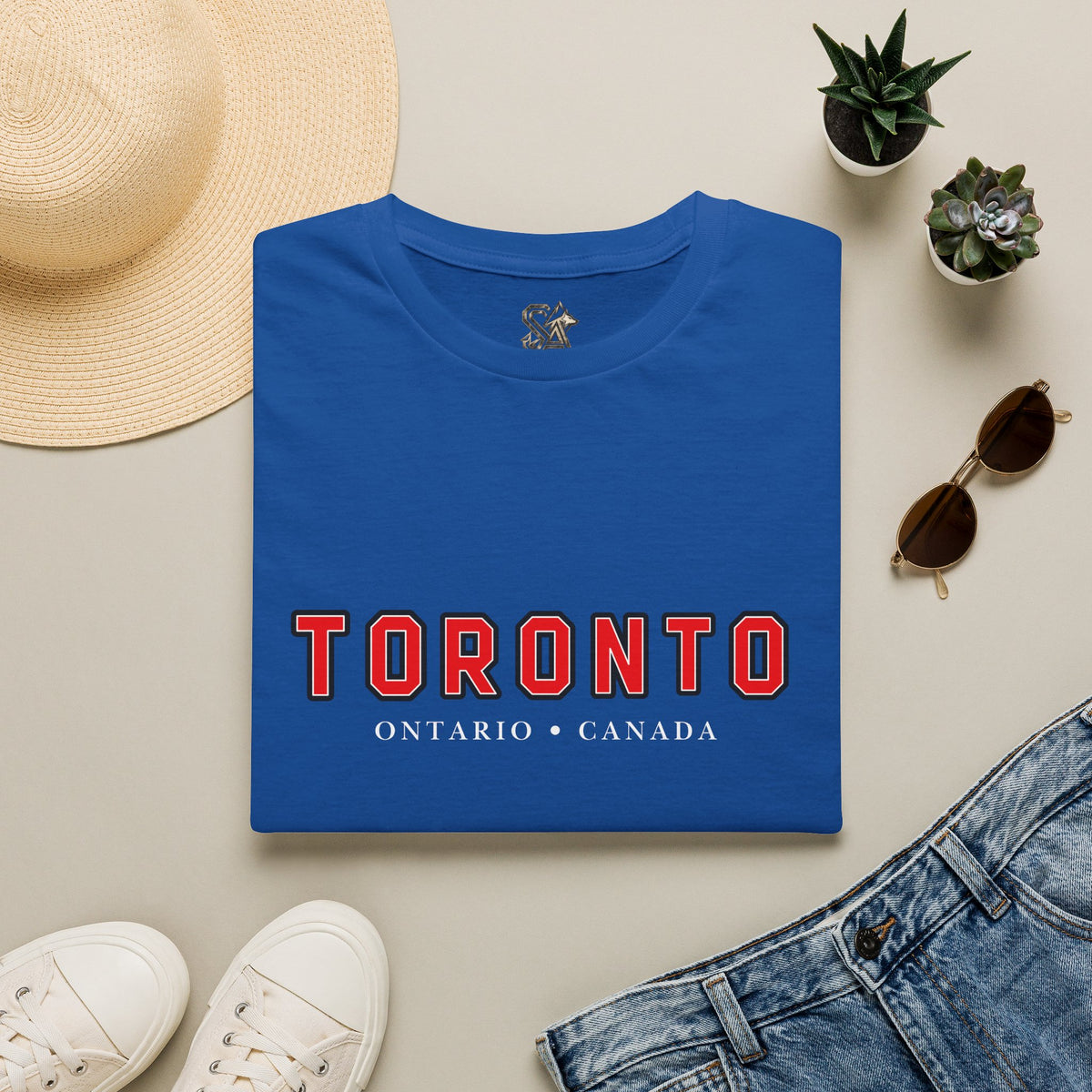 Toronto Ontario T-Shirt Premium Design SKIALFA Unisex