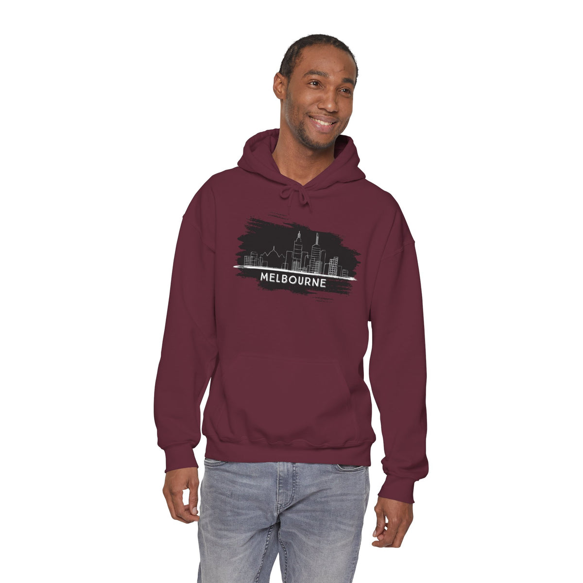 MELBOURNE Hoodie Premium Design SKIALFA Unisex