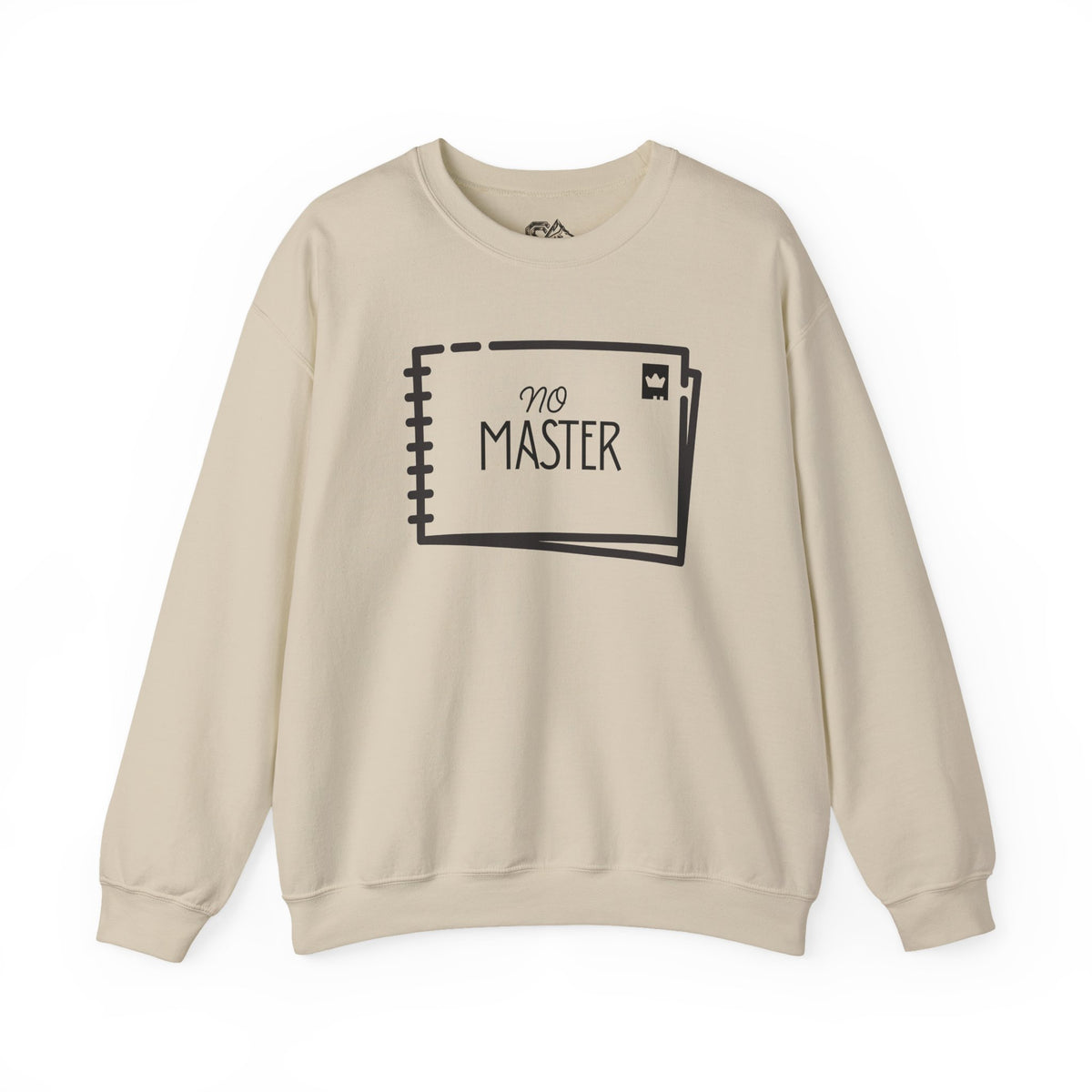 NO MASTER Sweatshirt Premium Design SKIALFA Unisex