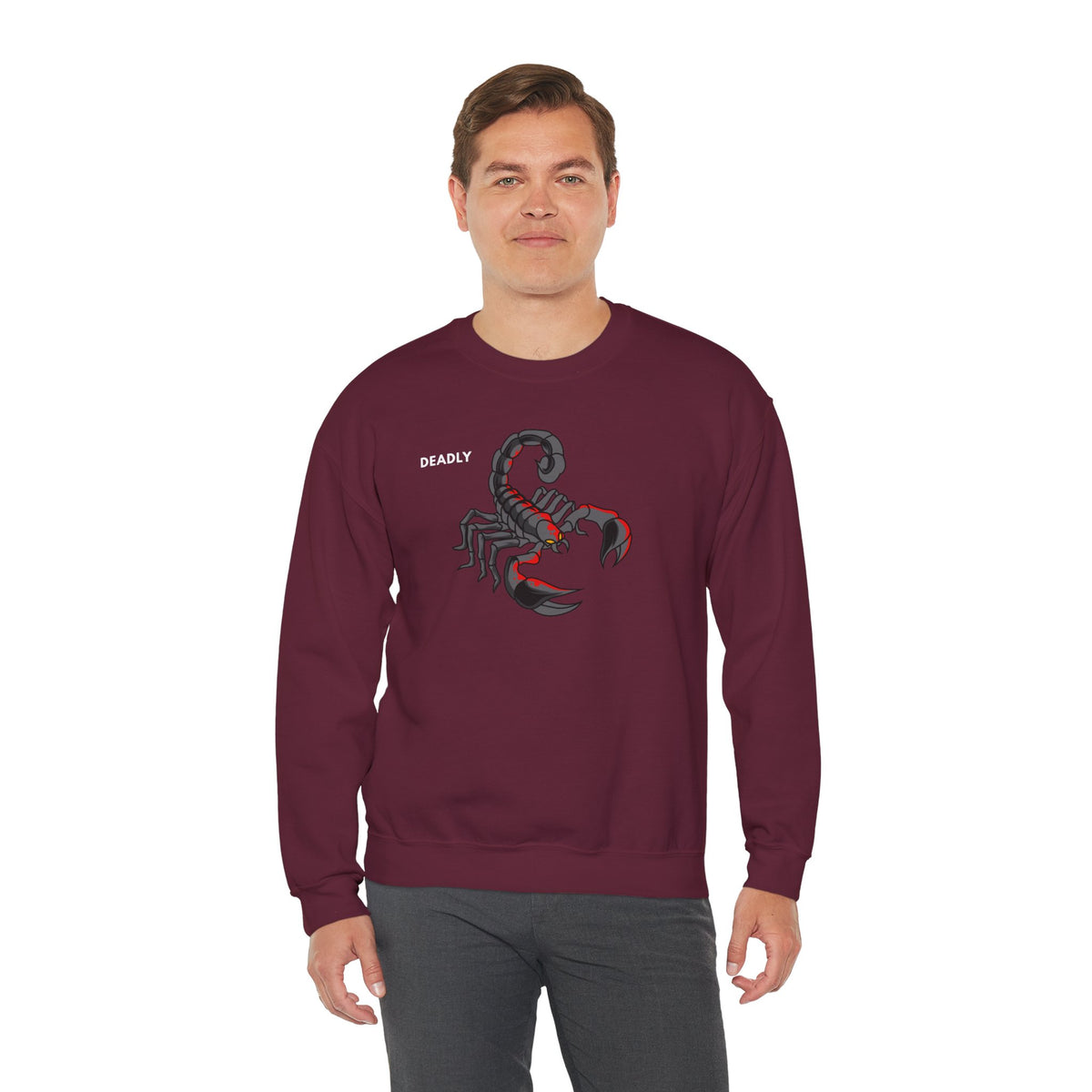 DEADLY Scorpion Sweatshirt Premium Design SKIALFA Unisex