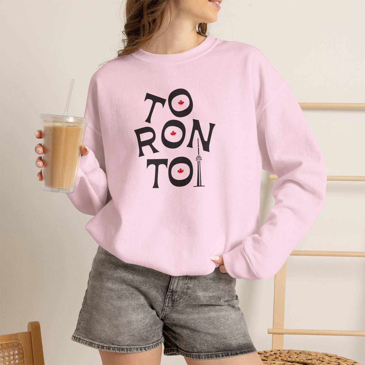 Toronto Sweatshirt Premium Design SKIALFA Unisex