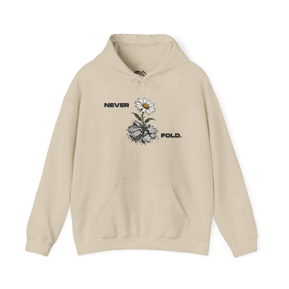 NEVER FOLD. Hoodie Premium Design SKIALFA Unisex