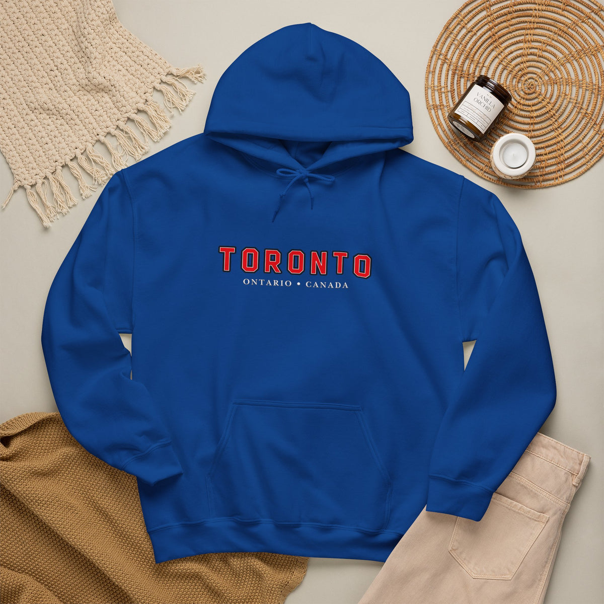 TORONTO ONTARIO Hoodie Premium Design SKIALFA Unisex
