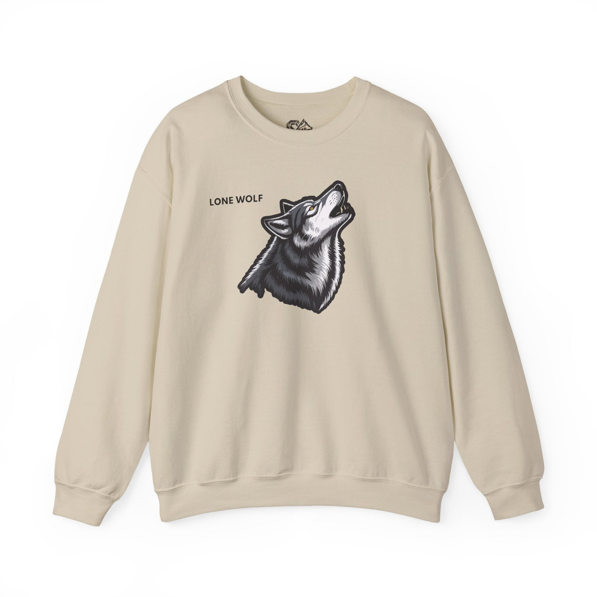 LONE WOLF Sweatshirt Premium Design SKIALFA Unisex