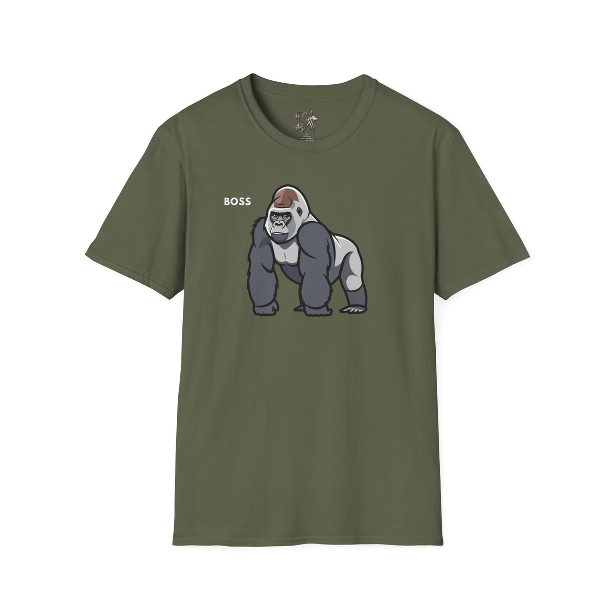 BOSS Gorilla T-Shirt Premium Design SKIALFA Unisex