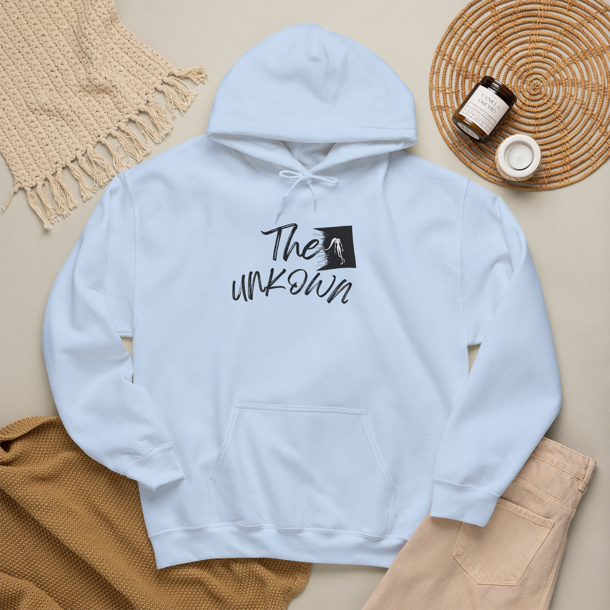 THE UNKOWN Hoodie Premium Design SKIALFA Unisex