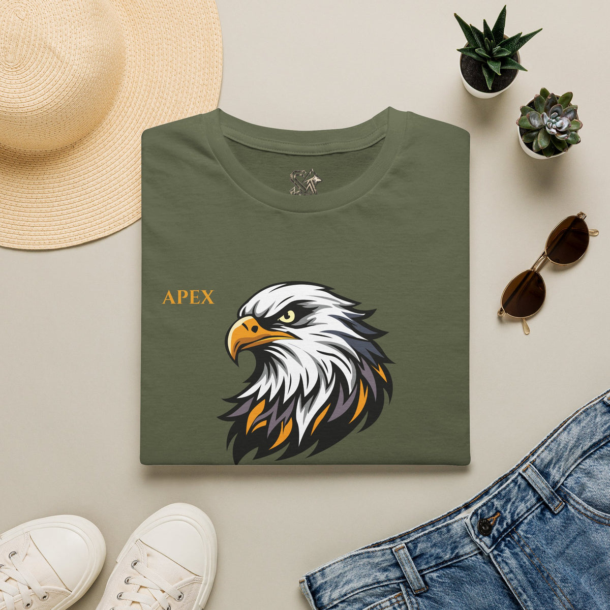 APEX EagleT-Shirt Premium Design SKIALFA Unisex