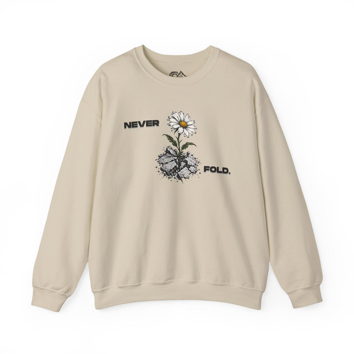 NEVER FOLD Sweatshirt Premium Design SKIALFA Unisex