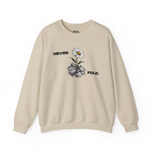 NEVER FOLD Sweatshirt Premium Design SKIALFA Unisex