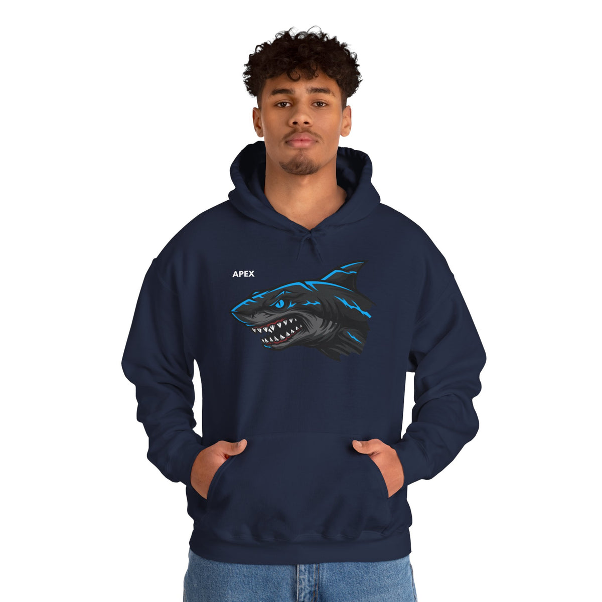 APEX Shark Hoodie Premium Design SKIALFA Unisex