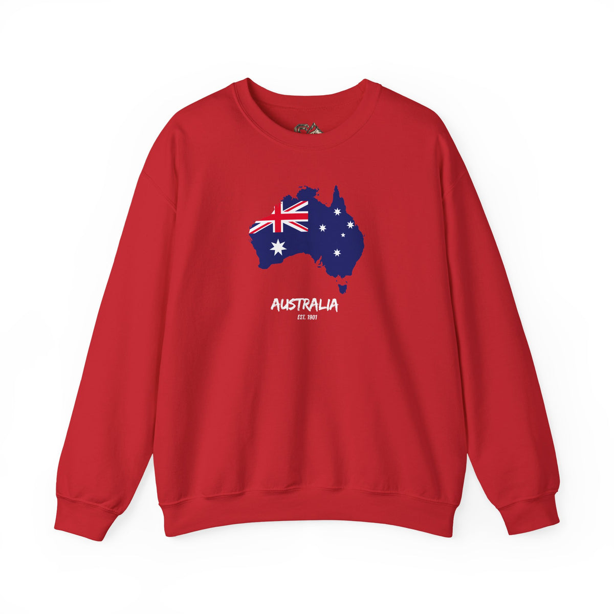 Australia Map Flag Sweatshirt Premium Design SKIALFA Unisex