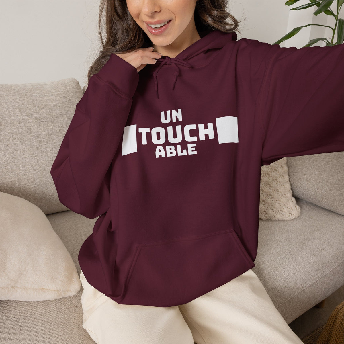 UNTOUCHABLE  Hoodie | Premium Design SKIALFA Unisex