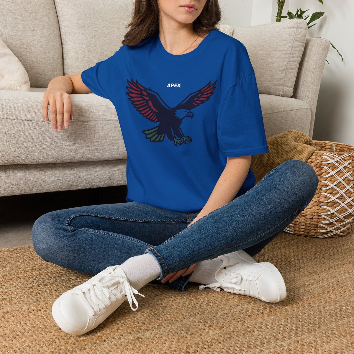 APEX Eagle T-Shirt Premium Design SKIALFA Unisex