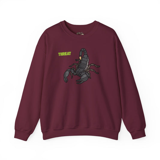 THREAT Scorpion Sweatshirt Premium Design SKIALFA Unisex