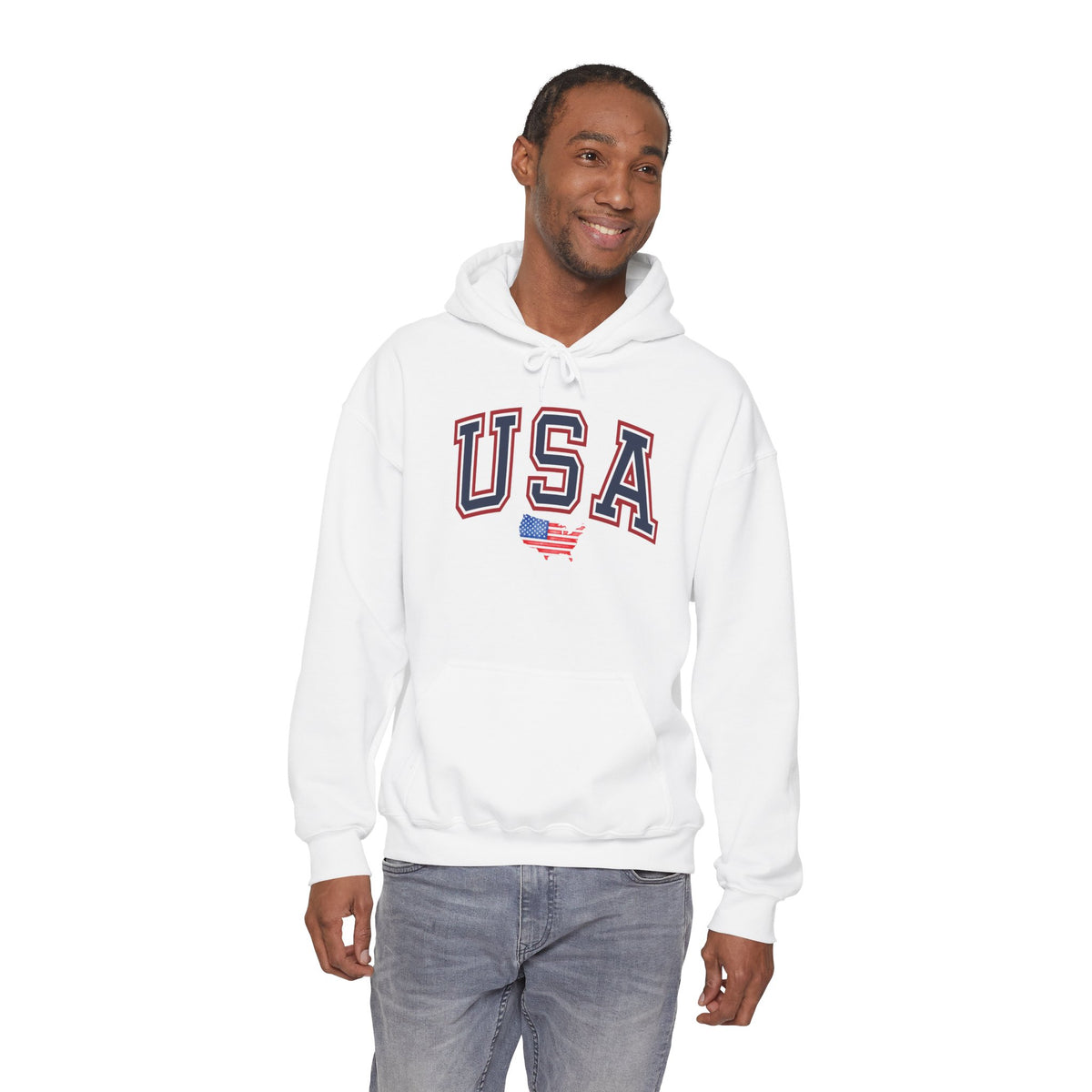 USA Hoodie Premium Design SKIALFA Unisex