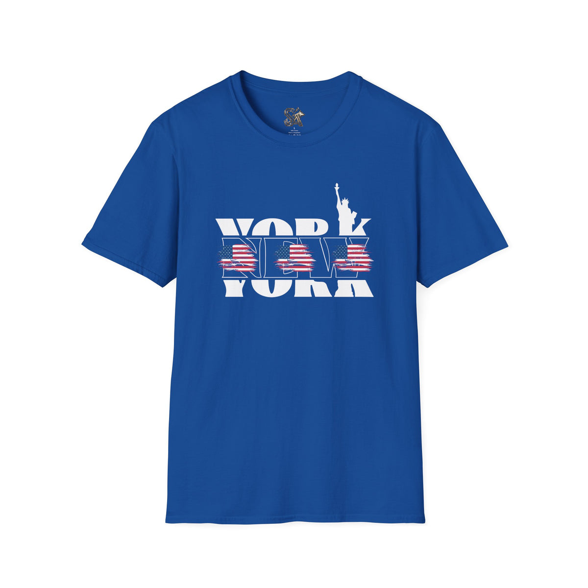 New York American Flag T-Shirt Premium Design SKIALFA Unisex