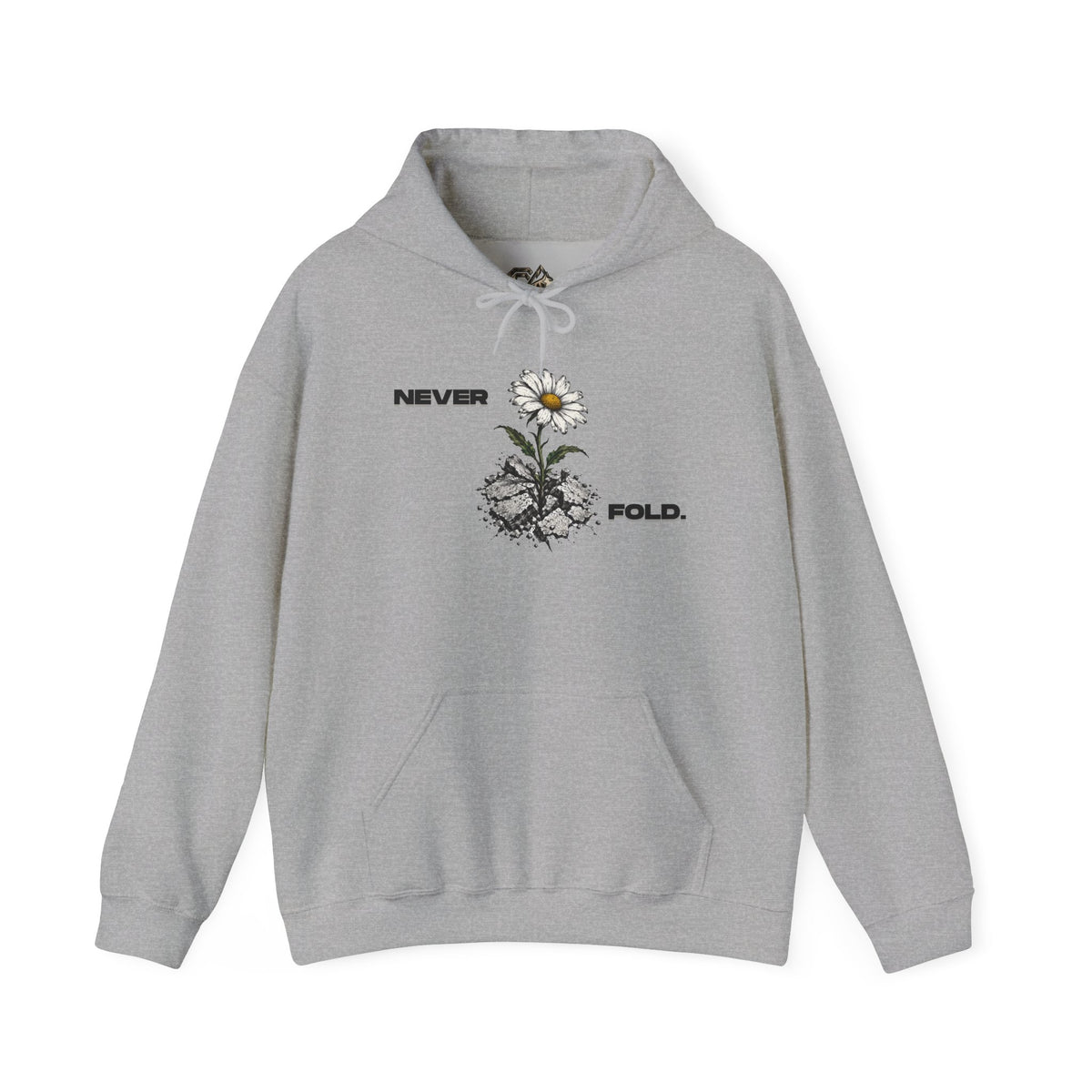 NEVER FOLD. Hoodie Premium Design SKIALFA Unisex