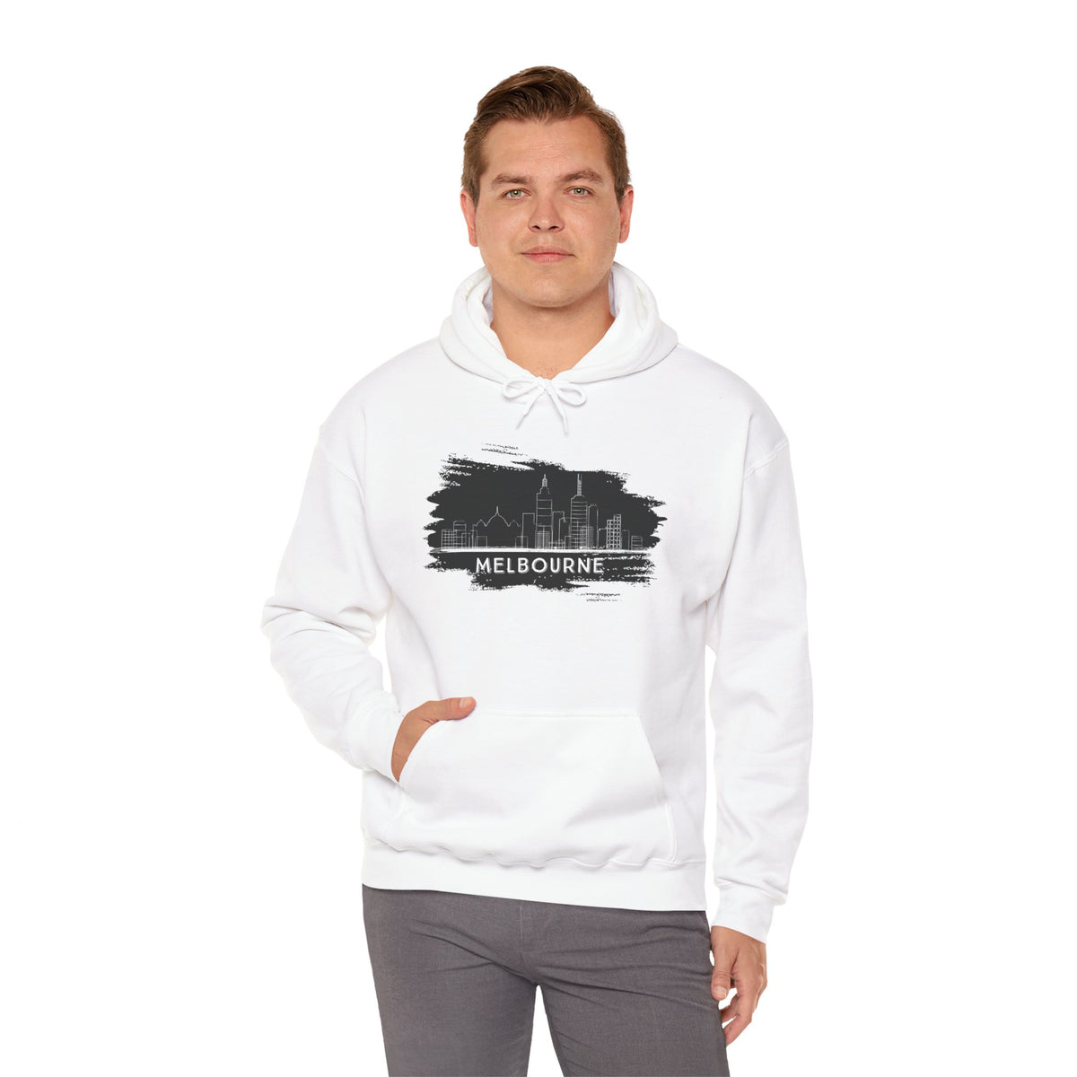 MELBOURNE Hoodie Premium Design SKIALFA Unisex
