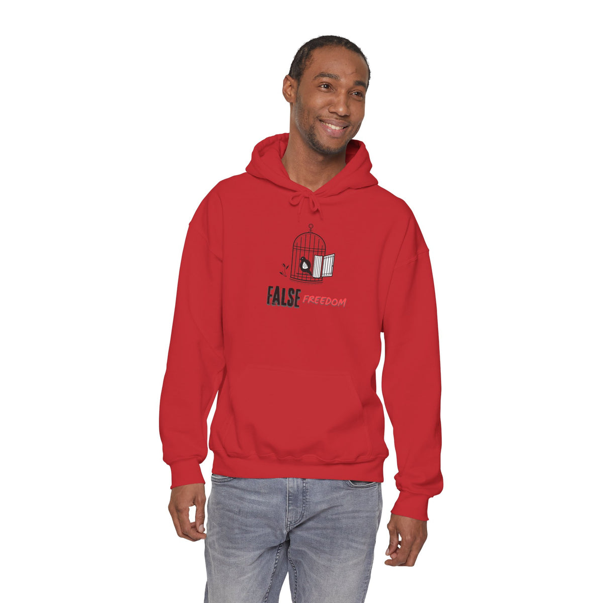 FALSE FREEDOM Hoodie Premium Design SKIALFA Unisex