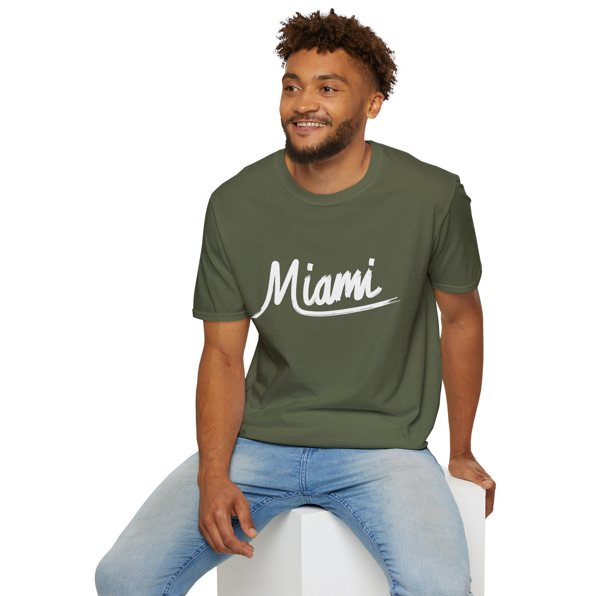 Miami T-Shirt Premium Design SKIALFA Unisex