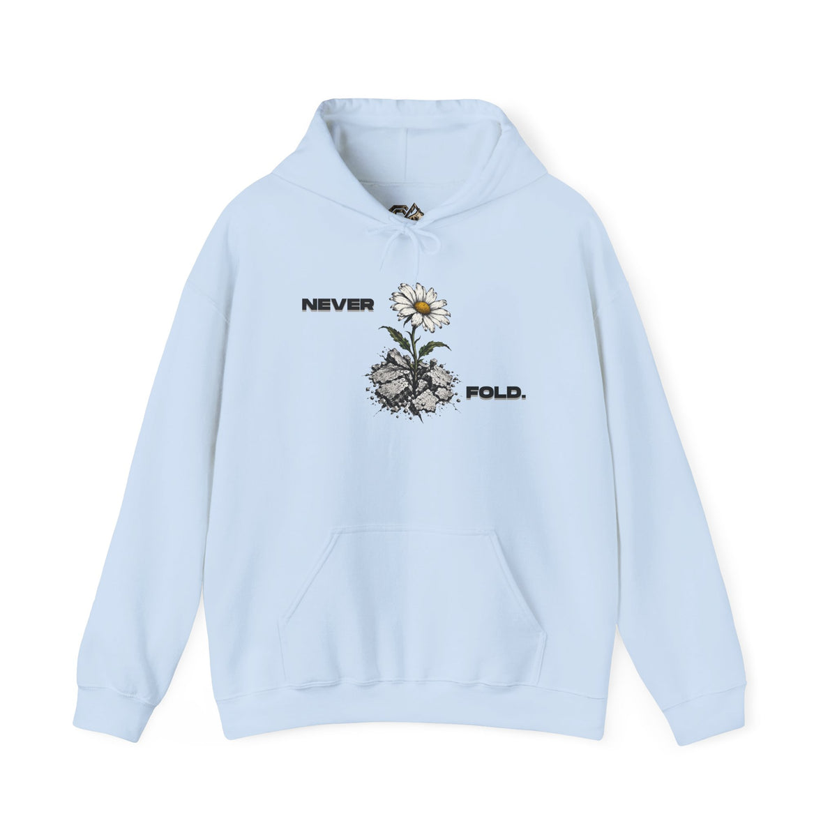 NEVER FOLD. Hoodie Premium Design SKIALFA Unisex