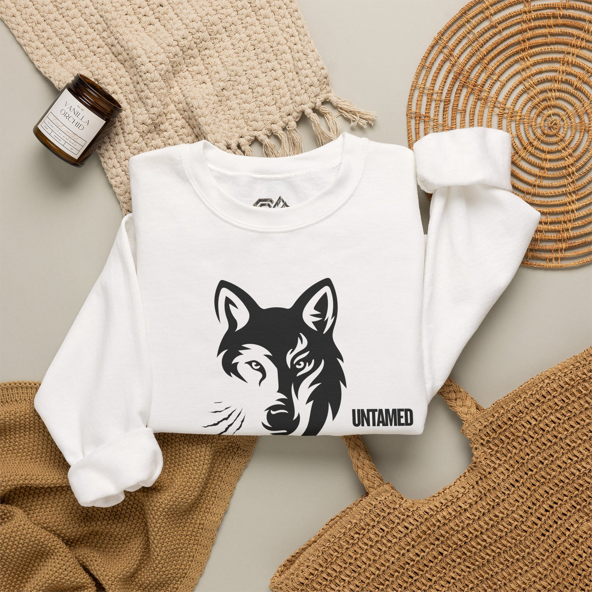 UNTAMED Sweatshirt Premium Design SKIALFA Unisex